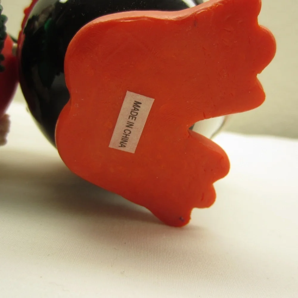Vintage Traditions collectible Christmas Characters -Chubby‎ Santa & Penguin
